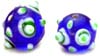 Round Dotted Beads - click here for large view